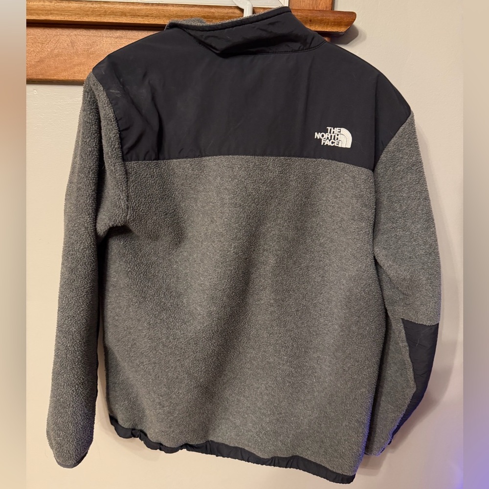 The North Face Charcoal and Black Fleece Jacket